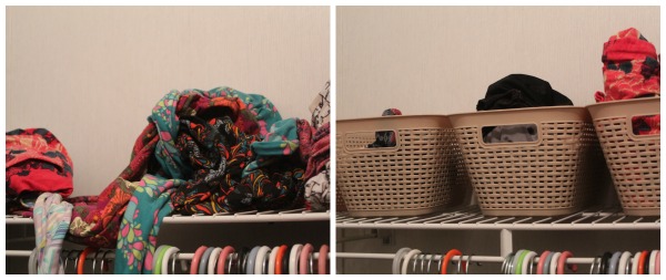 Marie Kondo Closet Organization