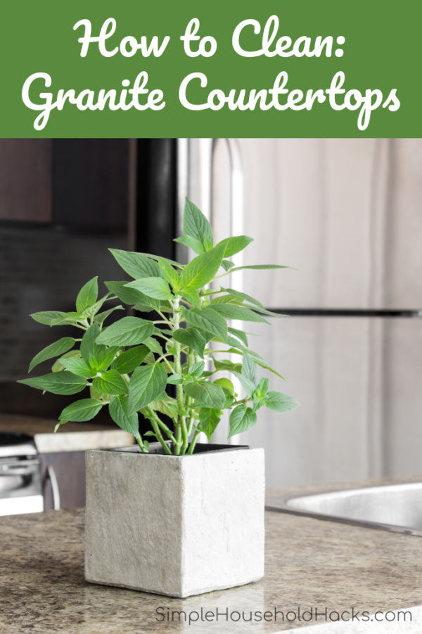 how to clean granite countertops