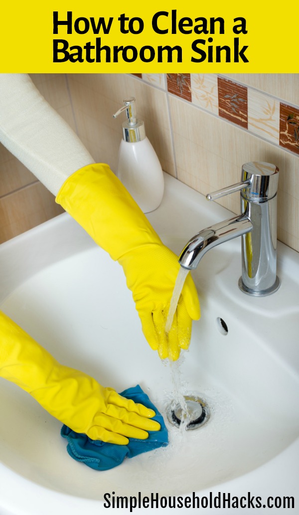 What To Clean Bathroom Sink With