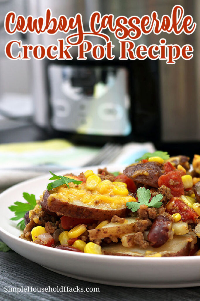 crock pot cowboy casserole recipe with red potatoes